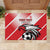 Custom Tunisia Football Rubber Doormat Eagle Mascot - Sporty Style