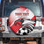 Custom Tunisia Football Spare Tire Cover Eagle Mascot - Sporty Style