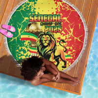 Senegal Football Beach Blanket We Are the Champions