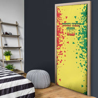 Custom Senegal Football Door Cover We Are the Champions