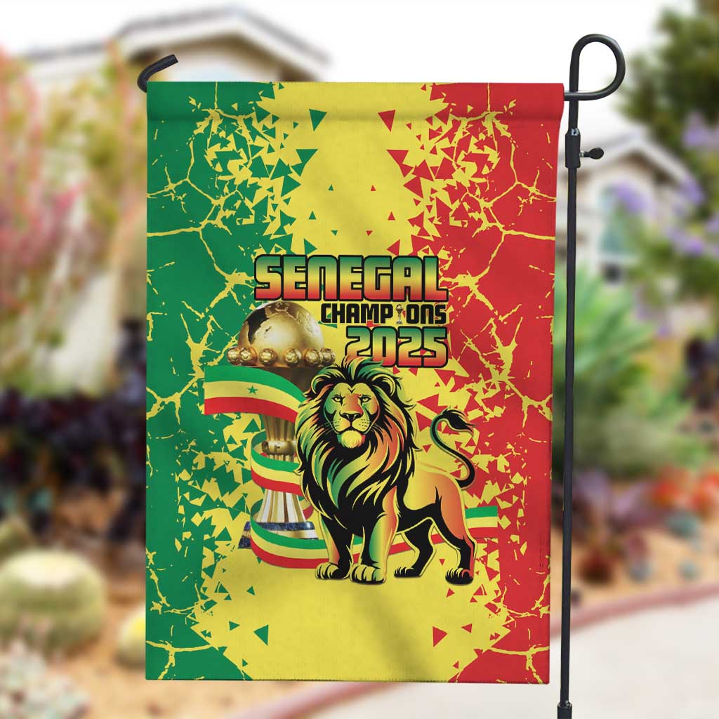 Senegal Football Garden Flag We Are the Champions