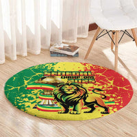 Senegal Football Round Carpet We Are the Champions