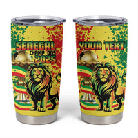Custom Senegal Football Tumbler Cup We Are the Champions