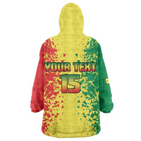 Custom Senegal Football Wearable Blanket Hoodie We Are the Champions