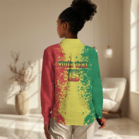 Custom Senegal Football Women Casual Shirt We Are the Champions