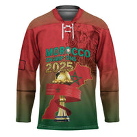 Custom Morocco Football Hockey Jersey 2025 Victory Is Ours