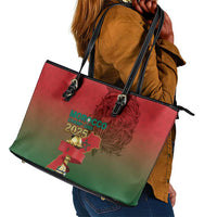 Morocco Football Leather Tote Bag 2025 Victory Is Ours