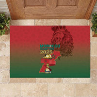 Morocco Football Rubber Doormat 2025 Victory Is Ours