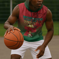Custom Morocco Football Sleeveless Hoodie 2025 Victory Is Ours