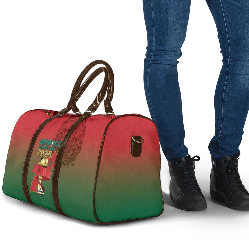 Morocco Football Travel Bag 2025 Victory Is Ours
