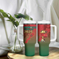 Morocco Football Tumbler With Handle 2025 Victory Is Ours