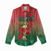 Custom Morocco Football Women Casual Shirt 2025 Victory Is Ours