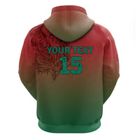 Custom Morocco Football Zip Hoodie 2025 Victory Is Ours