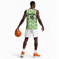 Custom Nigeria Football Basketball Jersey Super Eagles - Let’s Do It Again