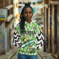 Custom Nigeria Football Hoodie Super Eagles - Let’s Do It Again