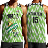 Custom Nigeria Football Men Tank Top Super Eagles - Let’s Do It Again