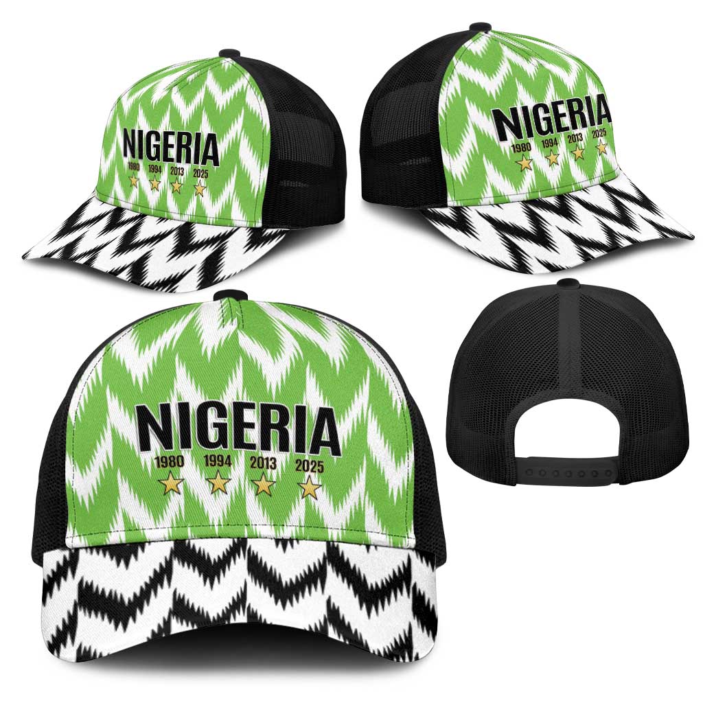 Nigeria Football Mesh Trucker Cap Super Eagles - Let’s Do It Again