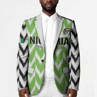 Custom Nigeria Football Blazer Go Champions Super Eagles