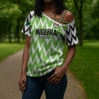 Custom Nigeria Football Cross Shoulder Shirt Go Champions Super Eagles