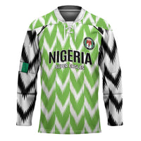 Custom Nigeria Football Hockey Jersey Go Champions Super Eagles