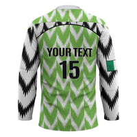 Custom Nigeria Football Hockey Jersey Go Champions Super Eagles