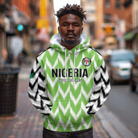 Custom Nigeria Football Hoodie Go Champions Super Eagles