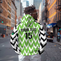 Custom Nigeria Football Hoodie Go Champions Super Eagles