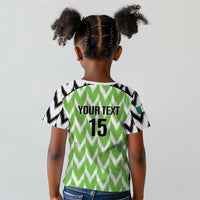 Custom Nigeria Football Kid T shirt Go Champions Super Eagles