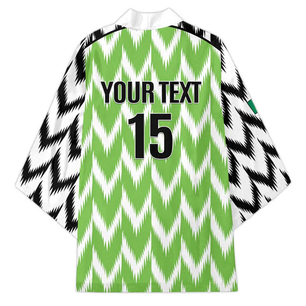 Custom Nigeria Football Kimono Go Champions Super Eagles
