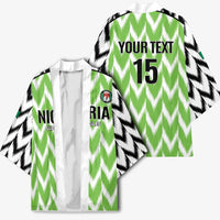Custom Nigeria Football Kimono Go Champions Super Eagles