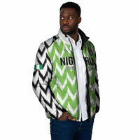 Custom Nigeria Football Padded Jacket Go Champions Super Eagles