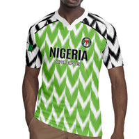Custom Nigeria Football Rugby Jersey Go Champions Super Eagles