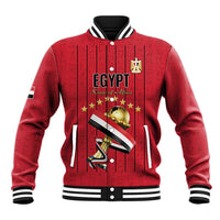 Custom Egypt Football Baseball Jacket Kings of Africa Champions