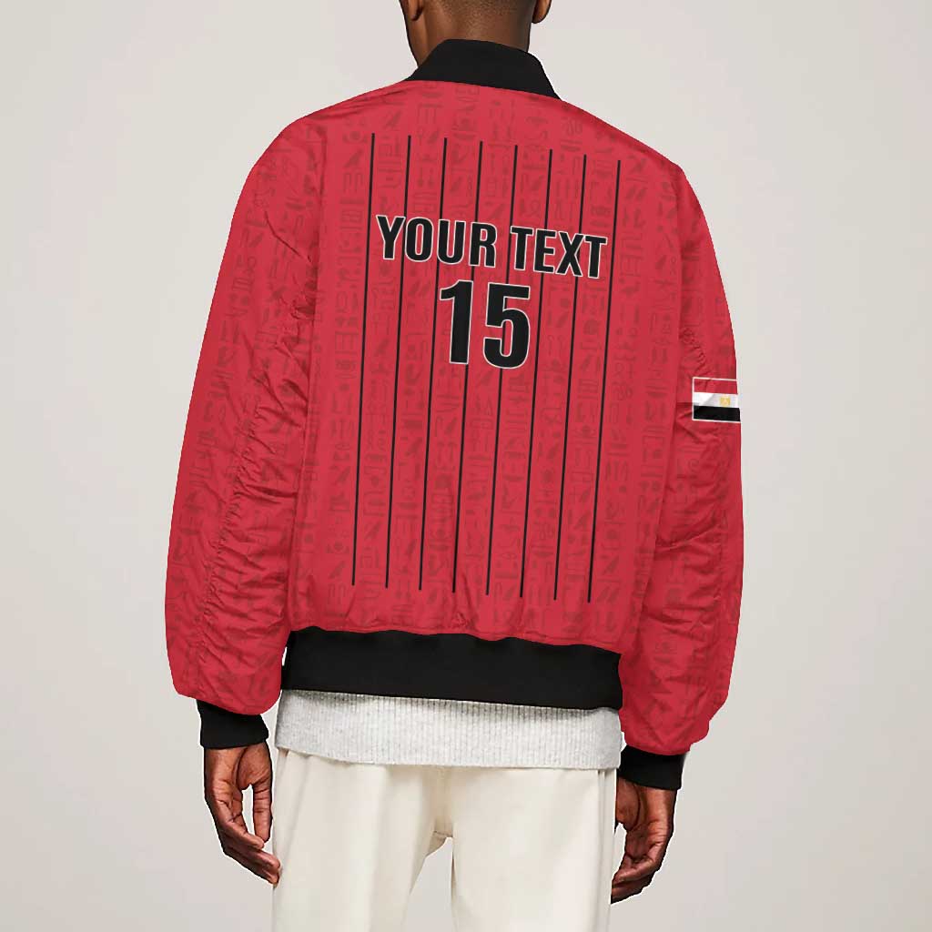 Custom Egypt Football Bomber Jacket Kings of Africa Champions