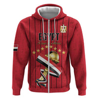 Custom Egypt Football Hoodie Kings of Africa Champions