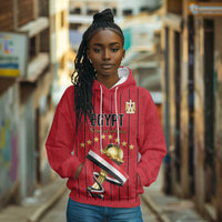 Custom Egypt Football Hoodie Kings of Africa Champions