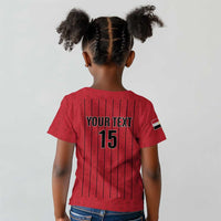 Custom Egypt Football Kid T shirt Kings of Africa Champions