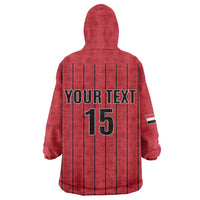 Custom Egypt Football Kid Wearable Blanket Hoodie Kings of Africa Champions