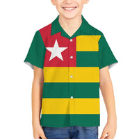 Togo Country Flag Family Matching Tank Maxi Dress and Hawaiian Shirt Togolese Independence