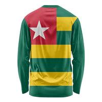 Togo Country Flag Long Sleeve Shirt Togolese Independence