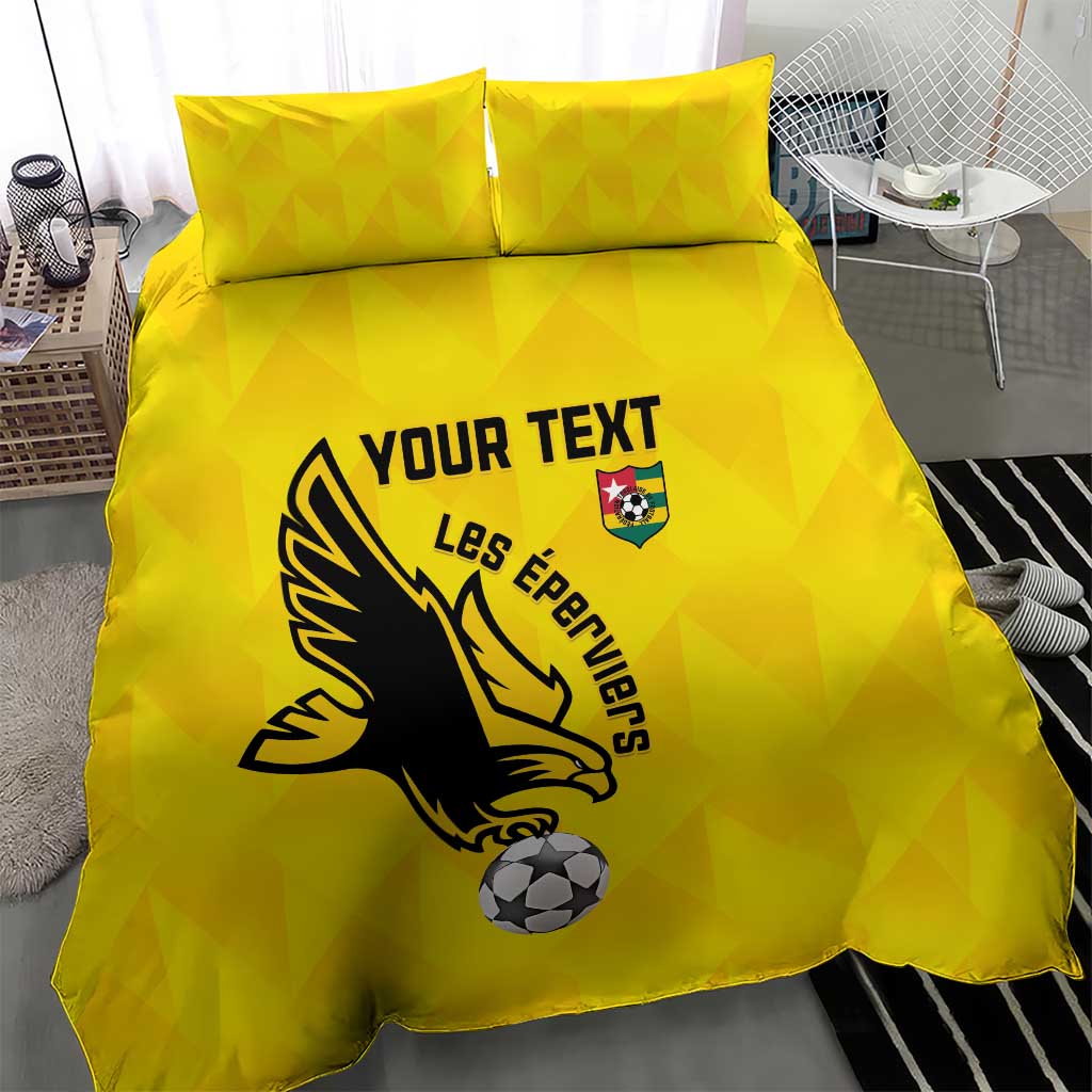 Custom Togo Football Bedding Set Come On Les Eperviers