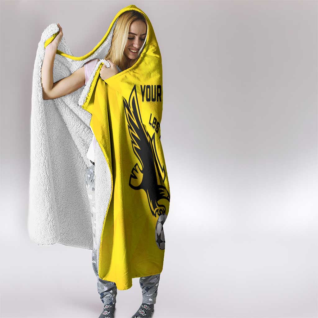 Custom Togo Football Hooded Blanket Come On Les Eperviers
