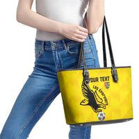 Custom Togo Football Leather Tote Bag Come On Les Eperviers