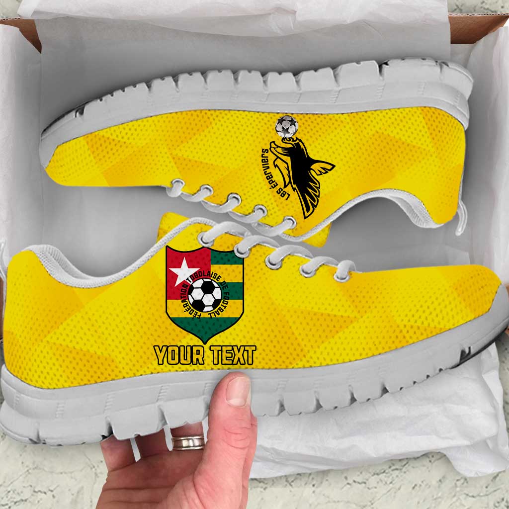 Personalised Togo Football Sneakers Come On Les Eperviers