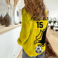 Custom Togo Football Women Casual Shirt Come On Les Eperviers