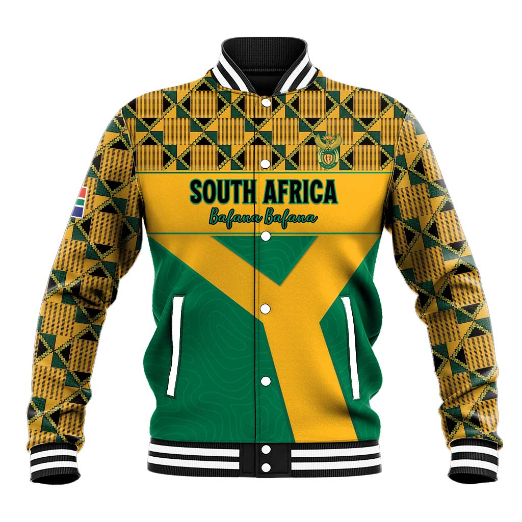 Custom South Africa Soccer Baseball Jacket Go Champions