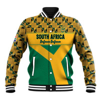 Custom South Africa Soccer Baseball Jacket Go Champions