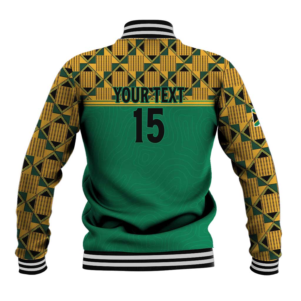 Custom South Africa Soccer Baseball Jacket Go Champions