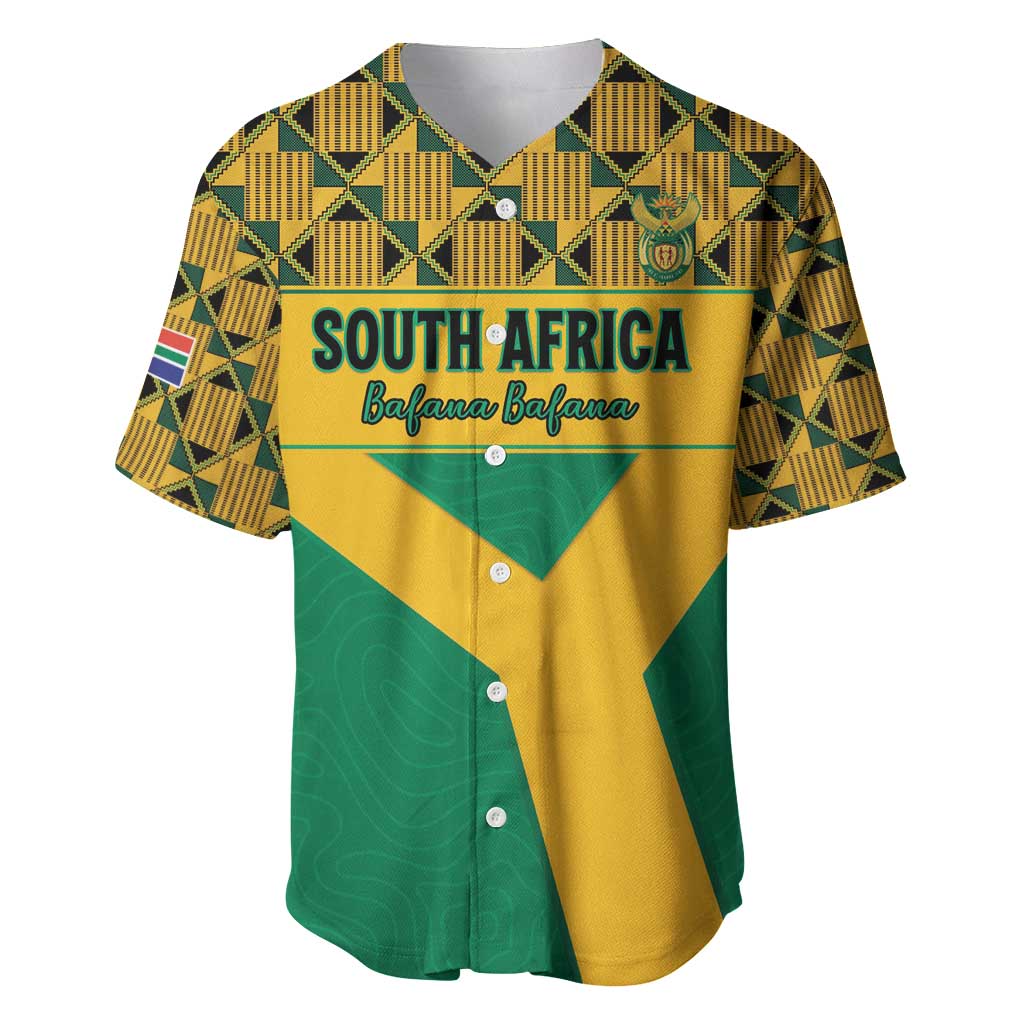 Custom South Africa Soccer Baseball Jersey Go Champions