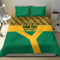 Custom South Africa Soccer Bedding Set Go Champions